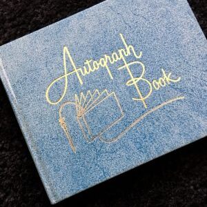 book of friends' signatures